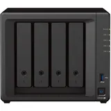 Synology DS923+ 4-Bay Diskstation NAS (AMD RyzenTM 4 Threads R1600 Dual-Core 4GB Ram 2xRJ-45 1GbE LAN-Port) 24TB Bundle mit 4X 6TB Seagate IronWolf