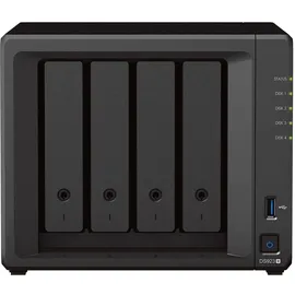Synology DS923+ 4-Bay Diskstation NAS (AMD RyzenTM 4 Threads R1600 Dual-Core 4GB Ram 2xRJ-45 1GbE LAN-Port) 24TB Bundle mit 4X 6TB Seagate IronWolf