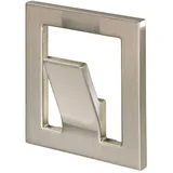 Hettich Garderobenhaken 1 Haken 6,0 x 7,0 x 2,0 cm Silber
