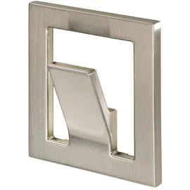 Hettich Garderobenhaken 1 Haken 6,0 x 7,0 x 2,0 cm Silber