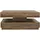 [en.casa] Florenz Braun Holzwerkstoff 76 x 38 x 76 cm