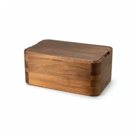 Continenta Brotkasten Akazie 36 x 23 x 16 cm Braun