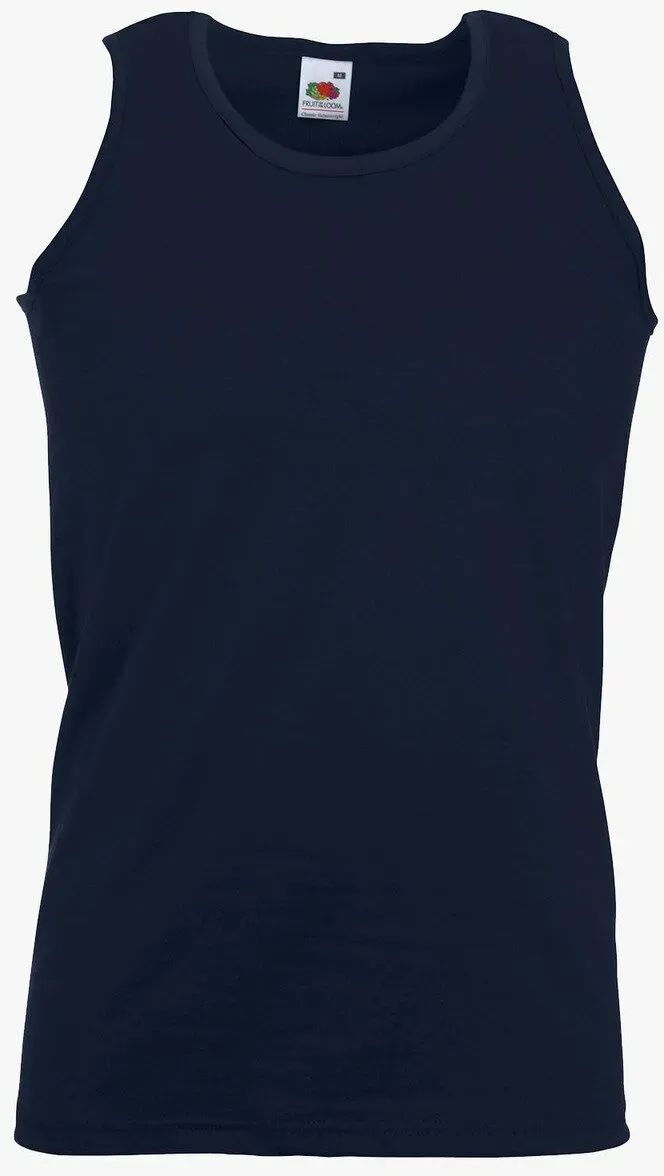 Fruit of the Loom - Valueweight Unisex Tanktop - Deep Navy / L
