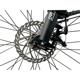 Llobe Mountain E-Bike 27,5 Zoll RH 125 cm Unisex schwarz