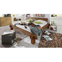 Sam möbel gmbh Massivholzbett Balkenbett Fichte 200 x 200