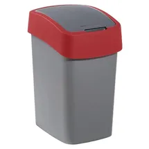 Curver Flip Bin 25 l silber/rot
