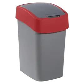 Curver Flip Bin 25 l silber/rot