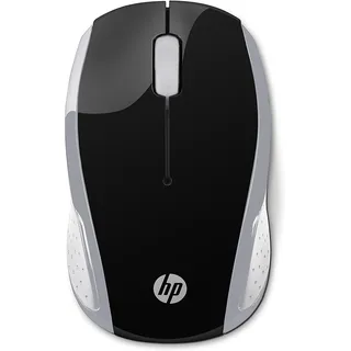 HP 200 Wireless Optical Mouse schwarz/silber (2HU84AA)