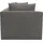 DOMO collection 3-Sitzer DOMO COLLECTION "Solskin, individuell erweiterbar/kombinierbar", grau (anthrazit), B:312cm H:80cm T:96cm, 100% solution dyed Acryl, Sofas, mit losen Kissen. Rücken- und Seitenteile als Stecksystem.