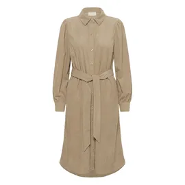 Cream Blusenkleid Beige 42