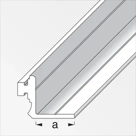 Alfer coaxis®-Anschlag-Profil 1 m, 23.5 mm Aluminium roh blank
