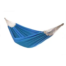 HängemattenGlück Hängematte Giganta 400 x 200 cm Blau