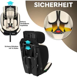 Kidiz Autokindersitz beige