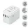 TESSAN Reiseadapter 2500 W Grau 1 St.