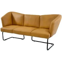 K+W Komfort & Wohnen »Mikkado Tube« in abgerundeter Form, Rundrohrkufe lang, in 2 Breiten 192 oder 242 cm gelb