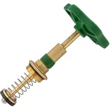 tecuro Kfr-Ventiloberteil G 1/2 Zoll grün