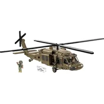 Cobi Armed Forces 5906 Sikorsky UH-60 Black Hawk, 1:32, Bausatz 928 Klemmbausteine, I Figur
