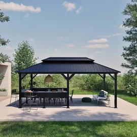 Sojag Pavillon Bondi 1220 5,987 x 3,638 m Schwarz