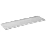 APS GN 2/4 Tablett FOOTMARK - 53 x 16,2 cm, weiß/grau, GN System, spülmaschinengeeignet