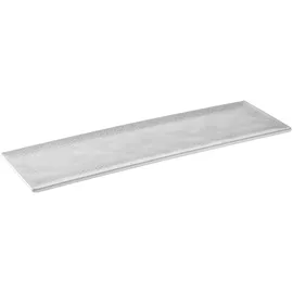 APS GN 2/4 Tablett FOOTMARK - 53 x 16,2 cm, weiß/grau, GN System, spülmaschinengeeignet