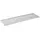 APS GN 2/4 Tablett FOOTMARK - 53 x 16,2 cm, weiß/grau, GN System, spülmaschinengeeignet