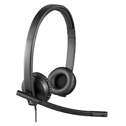 Logitech H570e for Business Stereo Headset, USB-A, UC-Zertifiziert, Mikrofon mit Geräuschunterdrückung, Funktioniert mit Windows-, macOS- oder ChromeOS