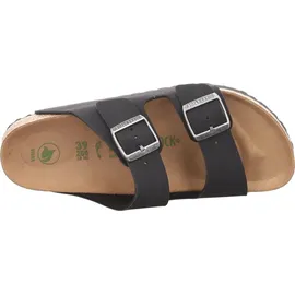 Birkenstock Arizona Vegan Birko-Flor Nubuk schmal schwarz 38