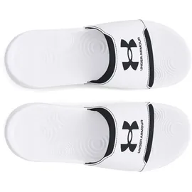 Under Armour Ignite Select Badesandalen - White / White / Black - EU 41