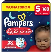 Pampers Baby-Dry Night Pants Gr. 5 (12-17 kg) 160 St.