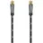 Hama SAT-Anschlusskabel F-Stecker - F-Stecker 1,5 m Schwarz/Grau