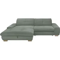 set one by Musterring Ecksofa SO 1200 Cord Grün Olive