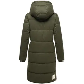 Navahoo Wintermantel "Wintertanz 14", Damen, Gr. XXXL(46), grün (olivgrün), Obermaterial: 45% Polyester, 45% Baumwolle, 10% Nylon. Innenfutter: 100% Polyester. Wattierung: 100% Polyester.