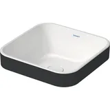 Duravit Happy D.2 Plus 40x40, gs, o HL, ÜL, HLB, we/anthr. ma