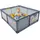 Relaxdays Relaxdays, Laufstall Baby mit 50 Bällen Grau