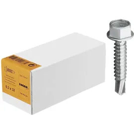 E-NORMpro Bohrschraube selbstschneidend 6,3 x 38 mm 100 Stück