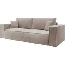 Selsey Schlafsofa mit Schlaffunktion Farese , beige , Maße (cm): B: 257 H: 85