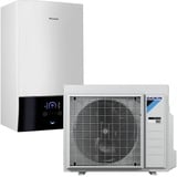 DAIKIN L/W-Wärmepumpe Altherma 3 R W | EHBX08E9W | 8 kW | H/K + 9 kW-EH