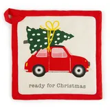 Excelsa Ready for Christmas Baumwolle, 20Xh0,5X20 cm, Bunt