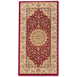 Orientteppich Kaschan 120 x 170 cm Polypropylen Rot