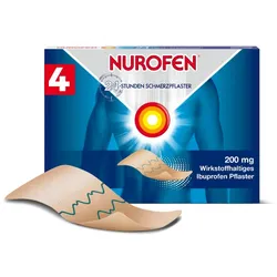NUROFEN 24-Stunden Ibuprofen Schmerzpflaster 200 mg 4 St
