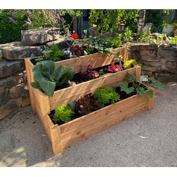 Westmann Lärchenholz Hochbeet Anna | Natur | 120x76x64 cm
