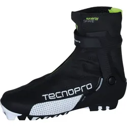 TECNOPRO Herren Skating-Langlaufschuhe Synergy, Schwarz/Weiß, 38