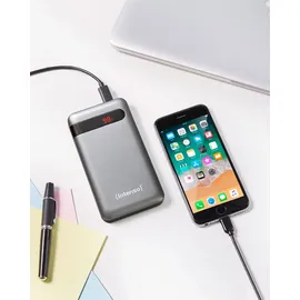 Intenso Powerbank PD10000 mAh schwarz/silber