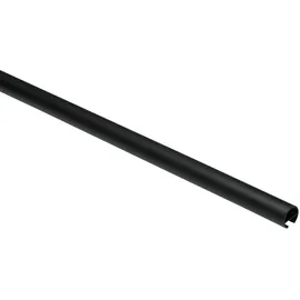 GARDINIA Gardinenstange Memphis mit Innenlauf I Ø 16 mm Schwarz-Matt