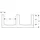 Geberit One 120x2x47cm, AS 2-f., SZ, Marmor sw/matt