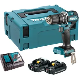 Makita DHP487RAJ inkl. 2 x 1,5 Ah + Schnellladegerät + Makpac