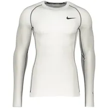 Nike Pro Langarm Funktionsshirt Herren - weiß-XL