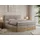 MKS Boxspringbett 160 x 200 cm H4 Beige