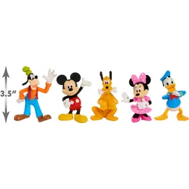 Just Play Disney Mickey Mouse Sammelfiguren-Set 7,6 cm (5er Pack)
