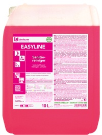 Dreiturm Sanitärreiniger EASYLINE, Saurer Allroundreiniger für den Sanitärbereich, 10 Liter - Kanister